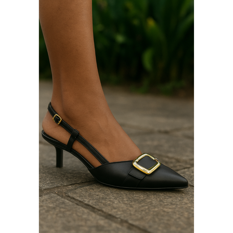 Vizzano Slingback Kitten Heel